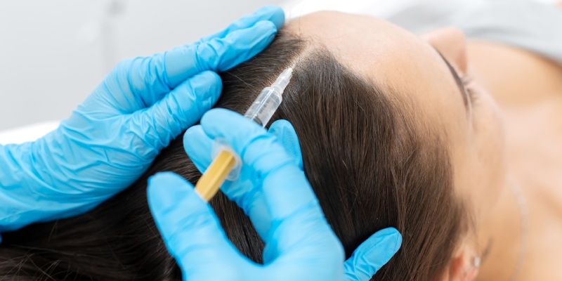 Botox hair treatment procedure